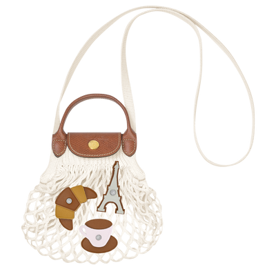 Le Pliage Filet Mesh bag XS, Ecru