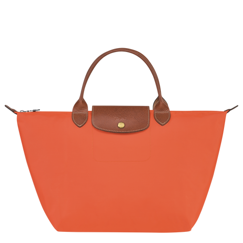 Le Pliage Original M Handbag , Orange - Recycled canvas - View 1 of  7