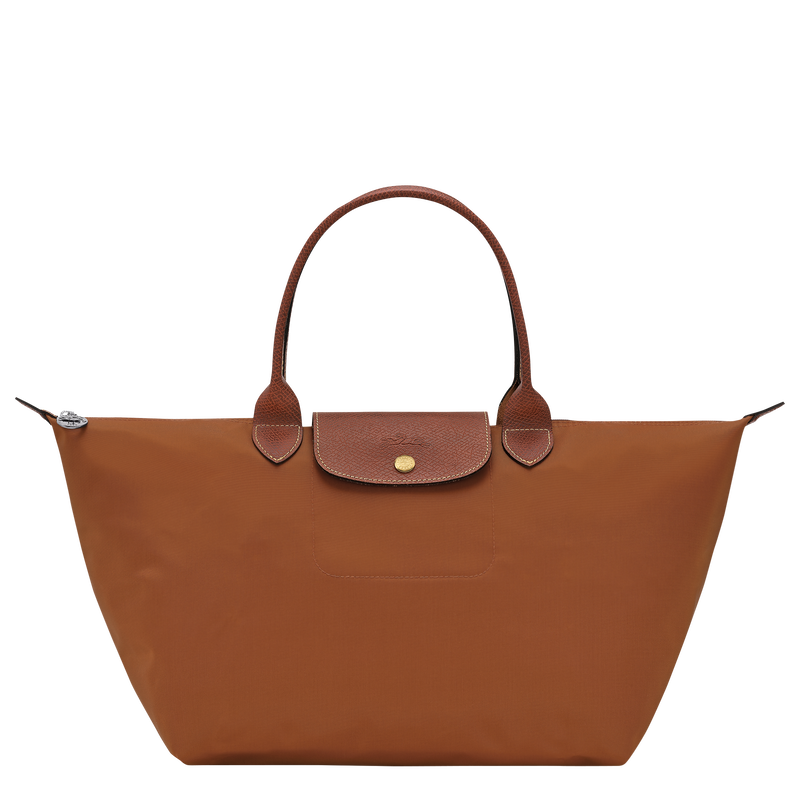 Le Pliage Original L Handbag , Cognac - Canvas  - View 1 of  8
