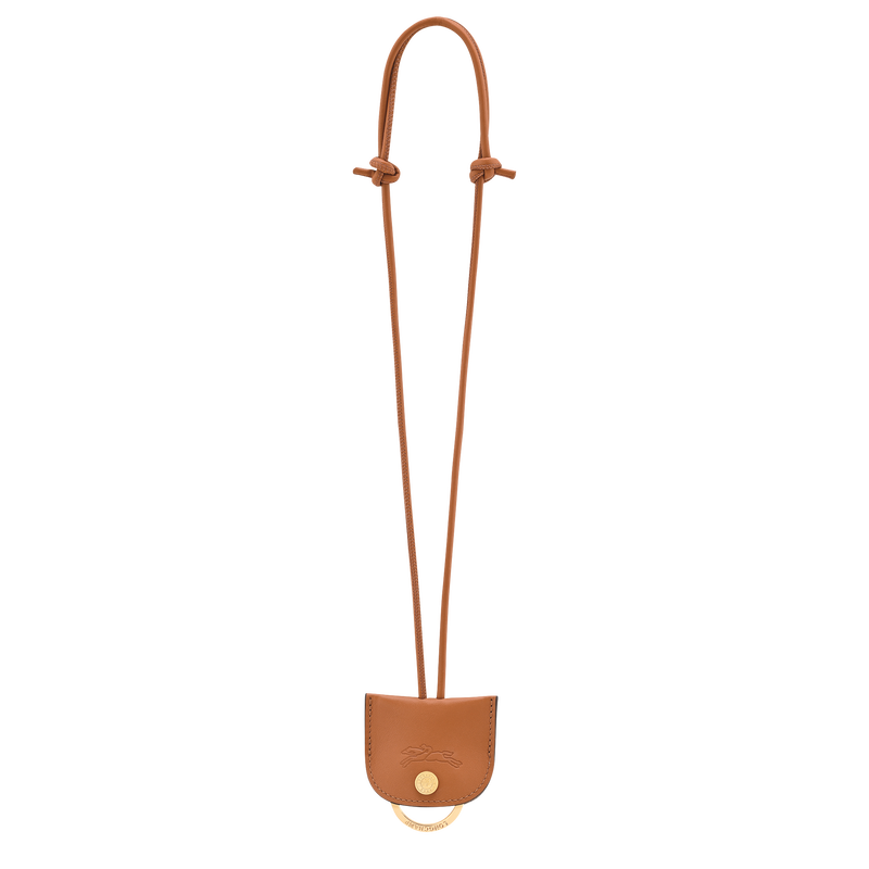 Le Pliage Xtra Key ring , Cashew - Leather  - View 1 of  1