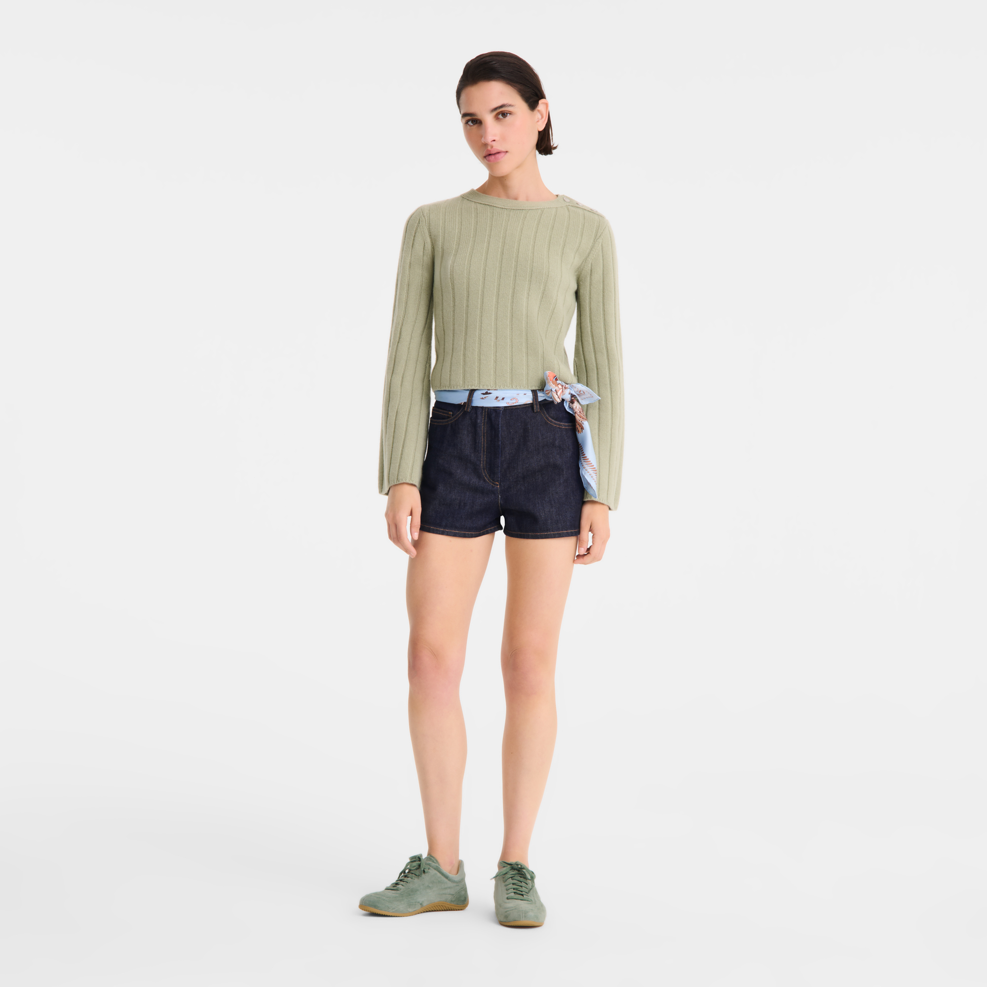 null 毛衣, Almond Green