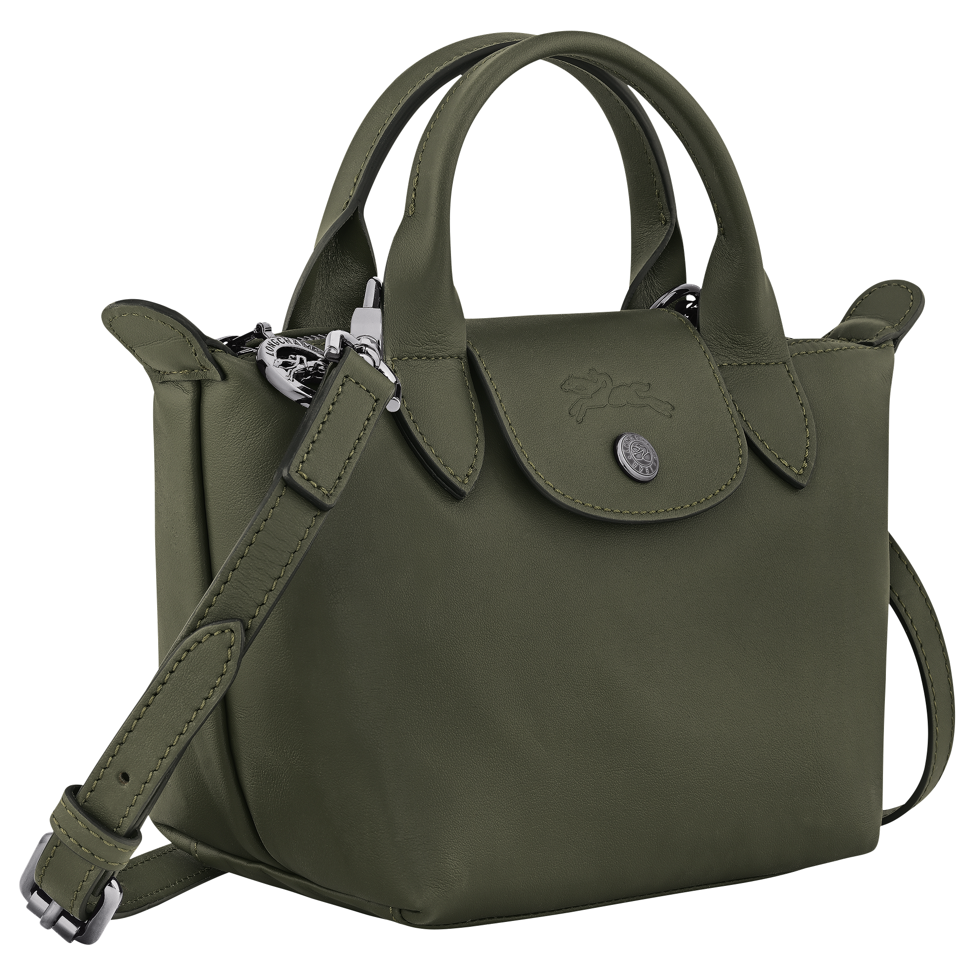 Le Pliage Xtra 手提包 XS, 冷杉色
