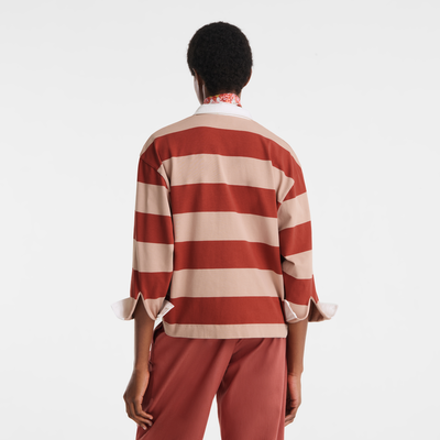 null Polo 衫, Cream/Coral