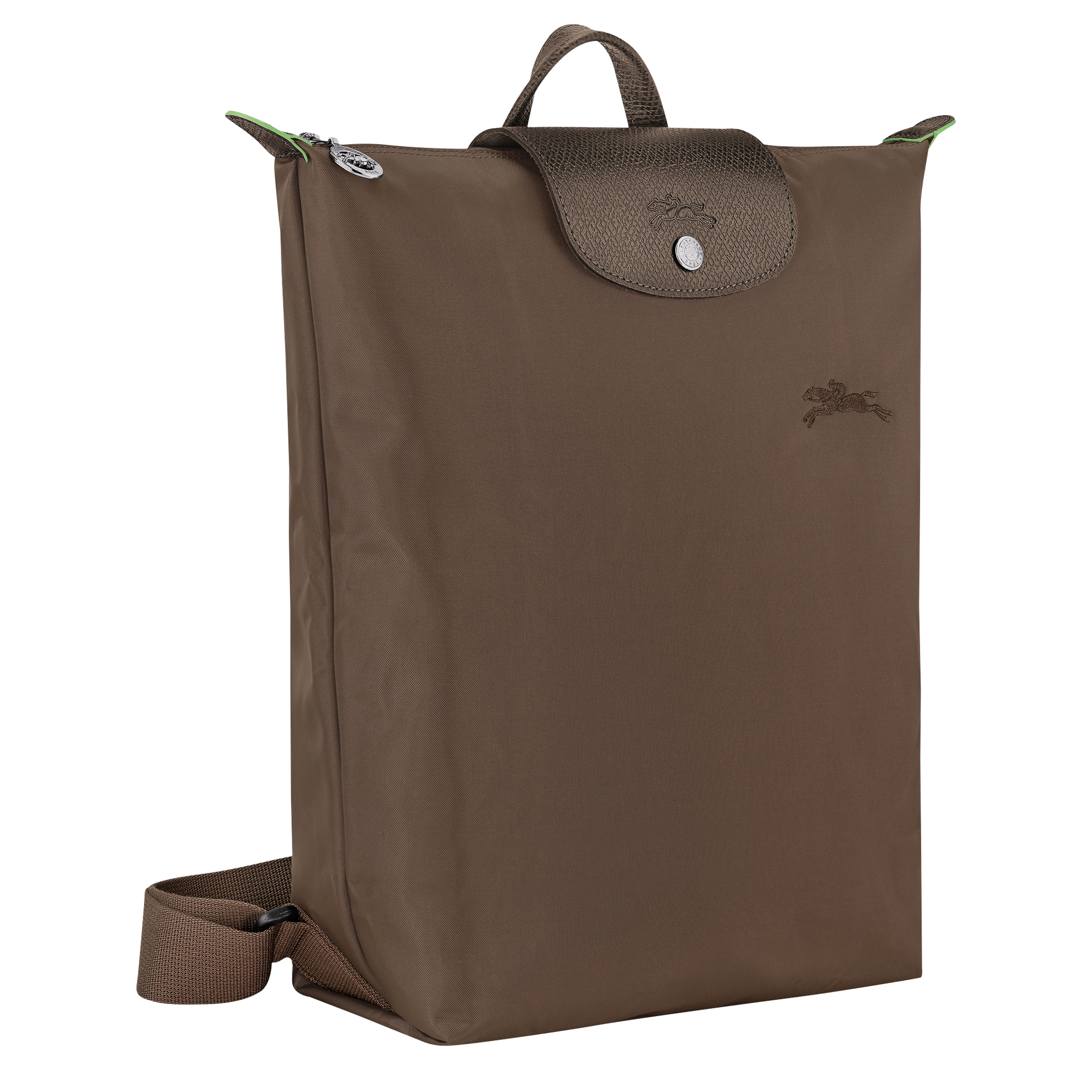 双肩背包 M, 泥土色 - 查看 3
        7 - 放大 Le Pliage Green 双肩背包 M, 泥土色