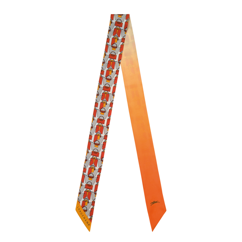 Le Pliage日本折纸术 丝带 , 橙色 - 真丝  - 查看 1 2