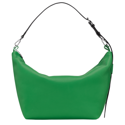 Le Slouchy M Hobo 袋 , 绿色 - 皮革