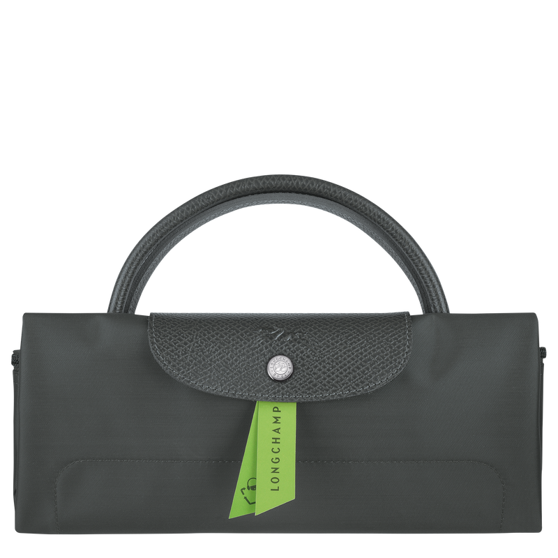 Le Pliage Green S Travel bag , Graphite - Recycled canvas  - View 6 of  6