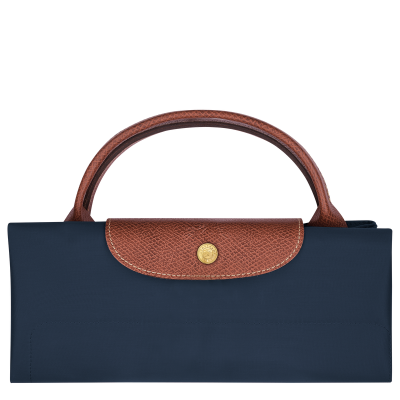 Le Pliage Original M Travel bag , Navy - Recycled canvas  - View 7 of  7