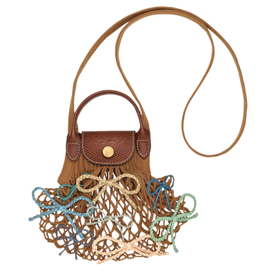 Le Pliage Collection 网袋 , 烟草色 - 帆布