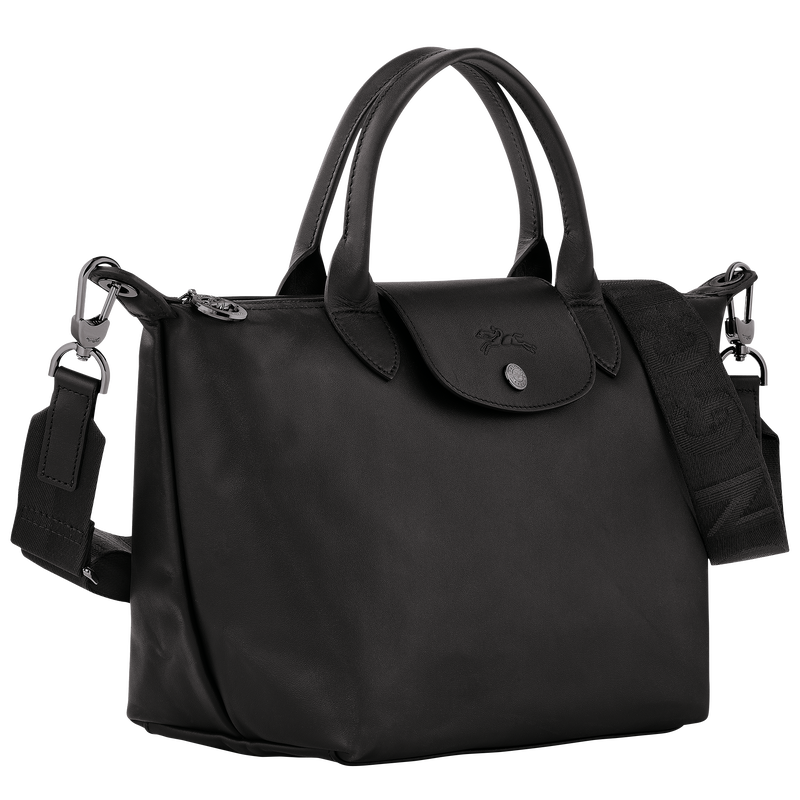 Le Pliage Xtra S 手提包 , 黑色 - 皮革  - 查看 3 6