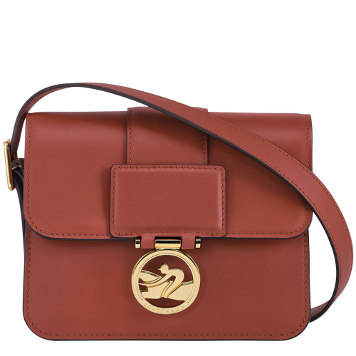Box-Trot 小号斜挎包S, 赤褐色