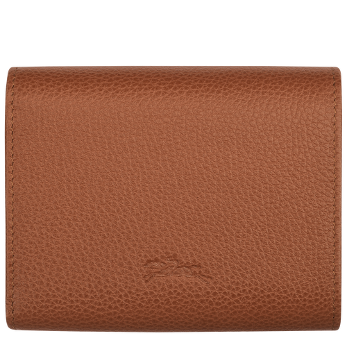 Le Foulonné Wallet , Caramel - Leather - View 2 of  4