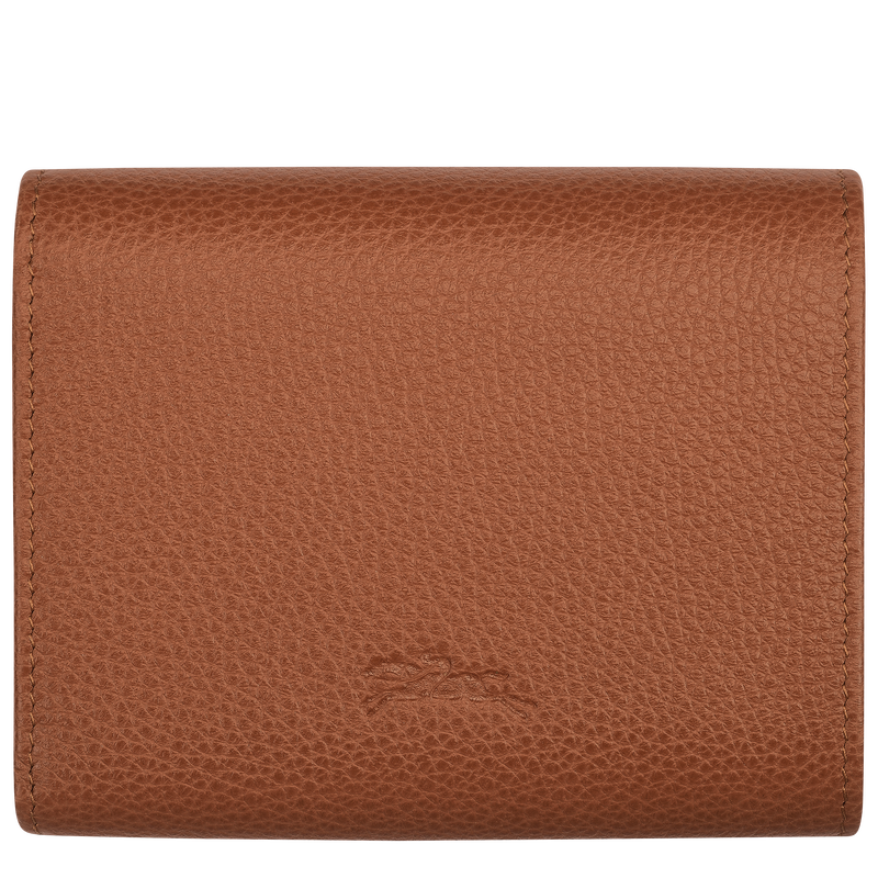 Le Foulonné Wallet , Caramel - Leather  - View 2 of  4