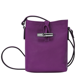 Roseau XS 斜挎包 , 紫色 - 皮革