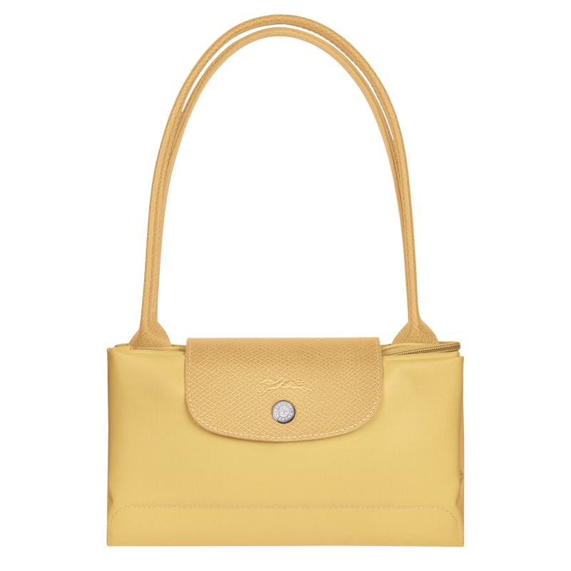 Le Pliage Green M 小号单肩包 , 小麦黄 - 再生帆布  - 查看 4 4