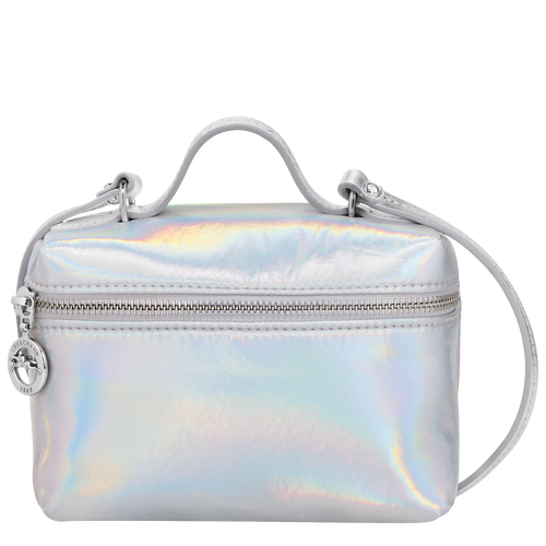 Le Pliage Collection XS Crossbody bag , Silver - Canvas - View 1 of  4