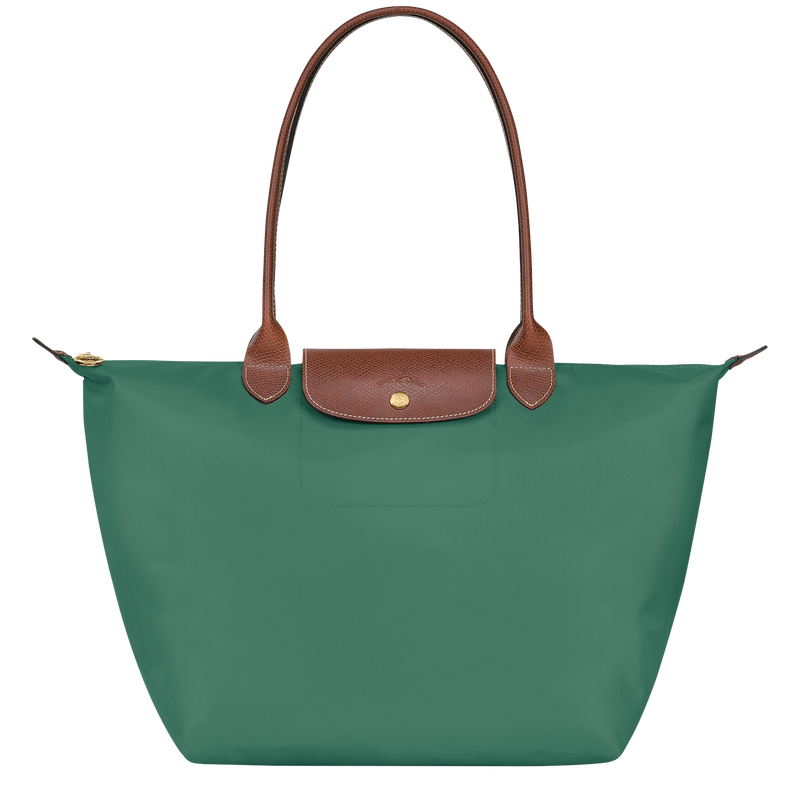 Le Pliage Original L Tote bag , Sage - Recycled canvas  - View 1 of  5