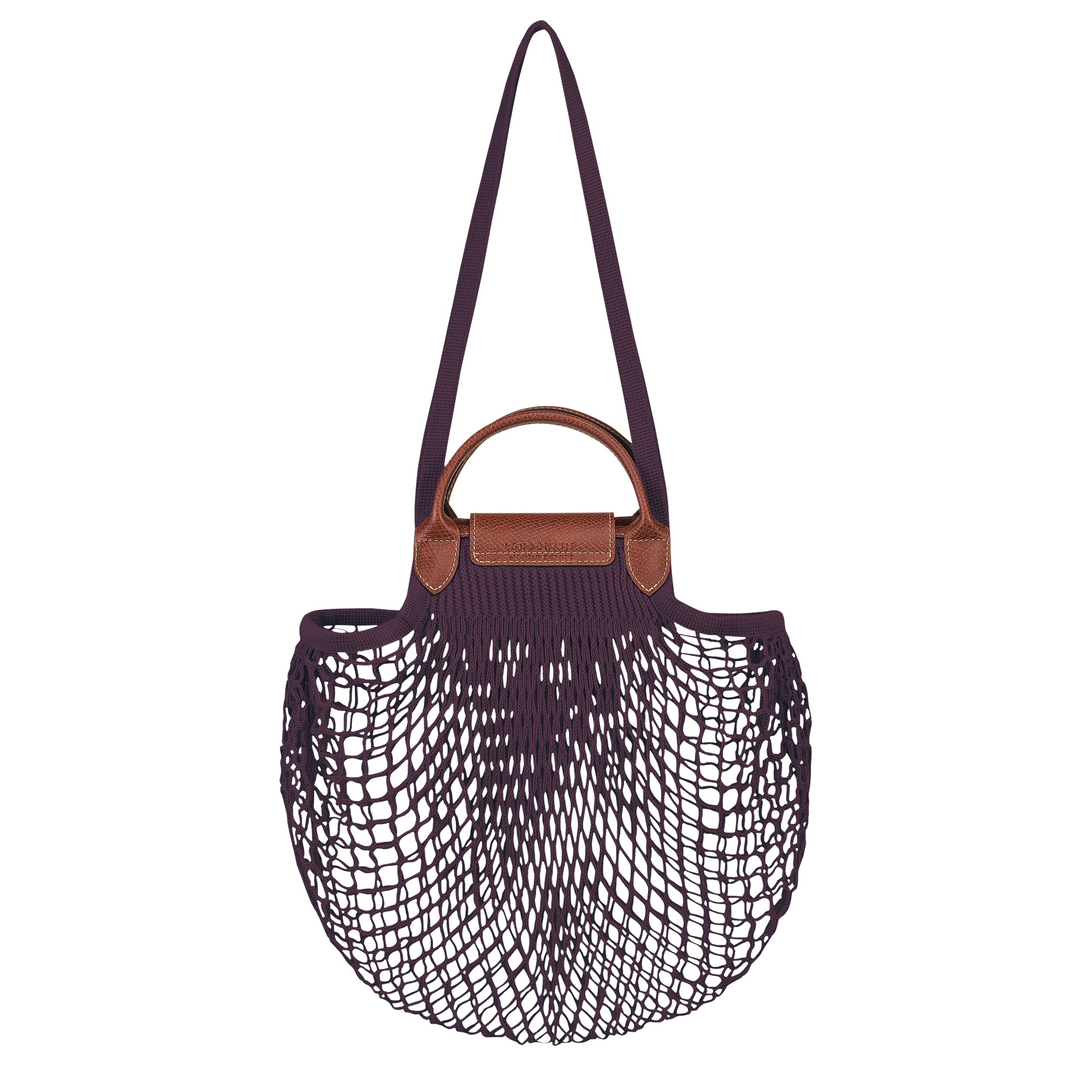 网袋 L, 暗紫色 - 查看 4
        4 - 放大 Le Pliage Filet 网袋 L, 暗紫色