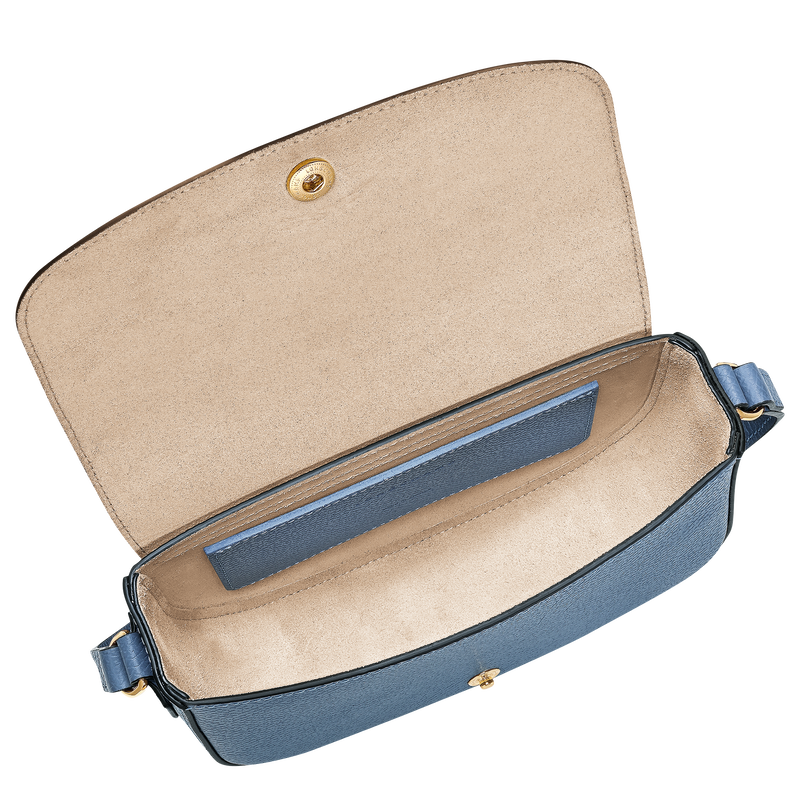 &Eacute;pure S 斜挎包 , 蓝灰色 - 皮革  - 查看 5 6