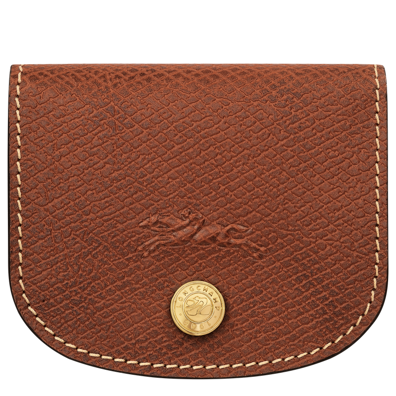&Eacute;pure Card holder , Brown - Leather  - View 1 of  3