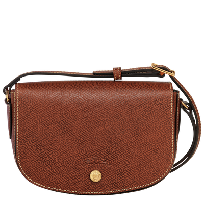 &Eacute;pure S Crossbody bag , Brown - Leather