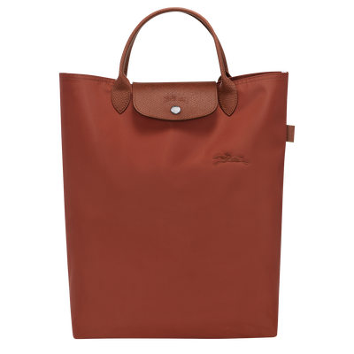 Le Pliage Green M 托特包 , 栗子色 - 帆布