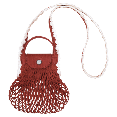 Le Pliage Collection Mesh bag , Terracotta - Canvas
