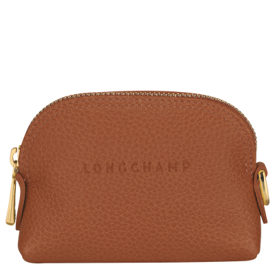 Le Foulonné Coin purse , Caramel - Leather