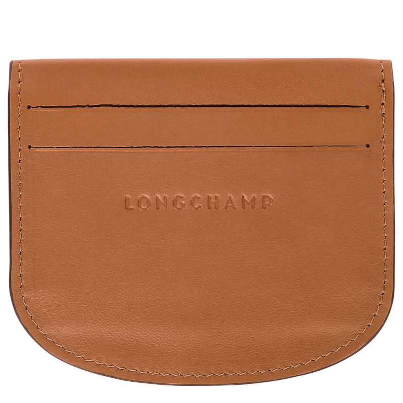 Le Pliage Xtra Card holder , Cashew - Leather  - View 3 of  4