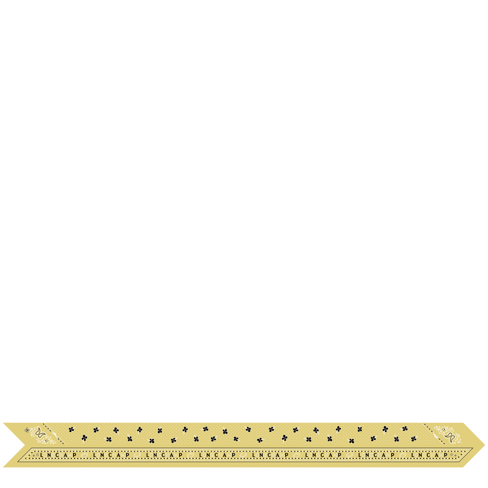 French Bandana Headband, Lime