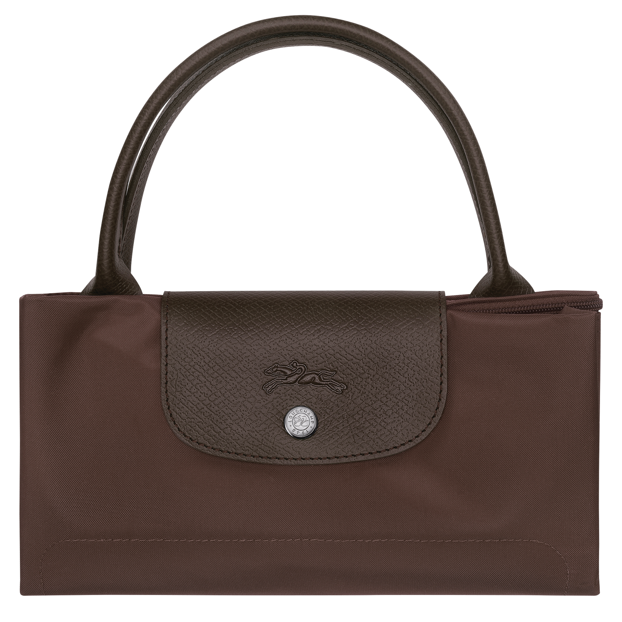 Le Pliage Green Handbag M, Mocha