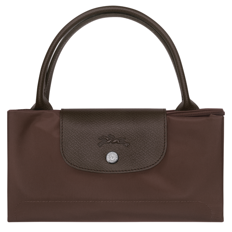 Le Pliage Green M Handbag , Mocha - Recycled canvas  - View 7 of  7