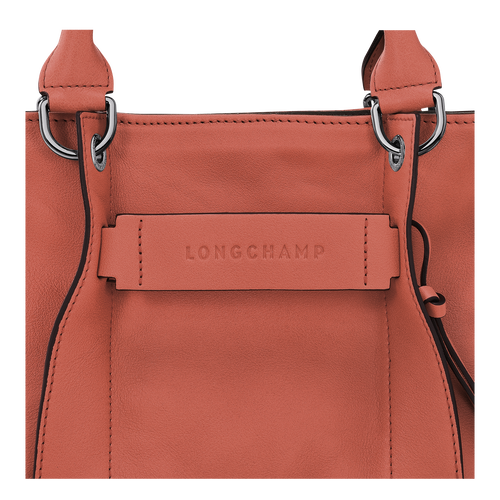 Longchamp 3D S 手提包 , 土黄色 - 皮革 - 查看 5 5