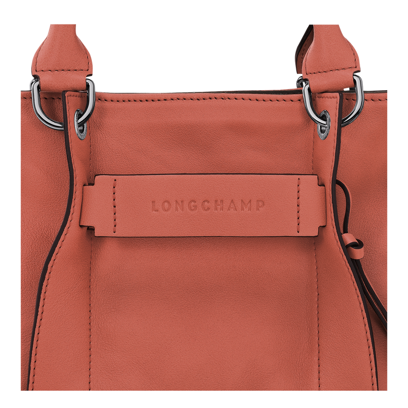Longchamp 3D S 手提包 , 土黄色 - 皮革  - 查看 5 5