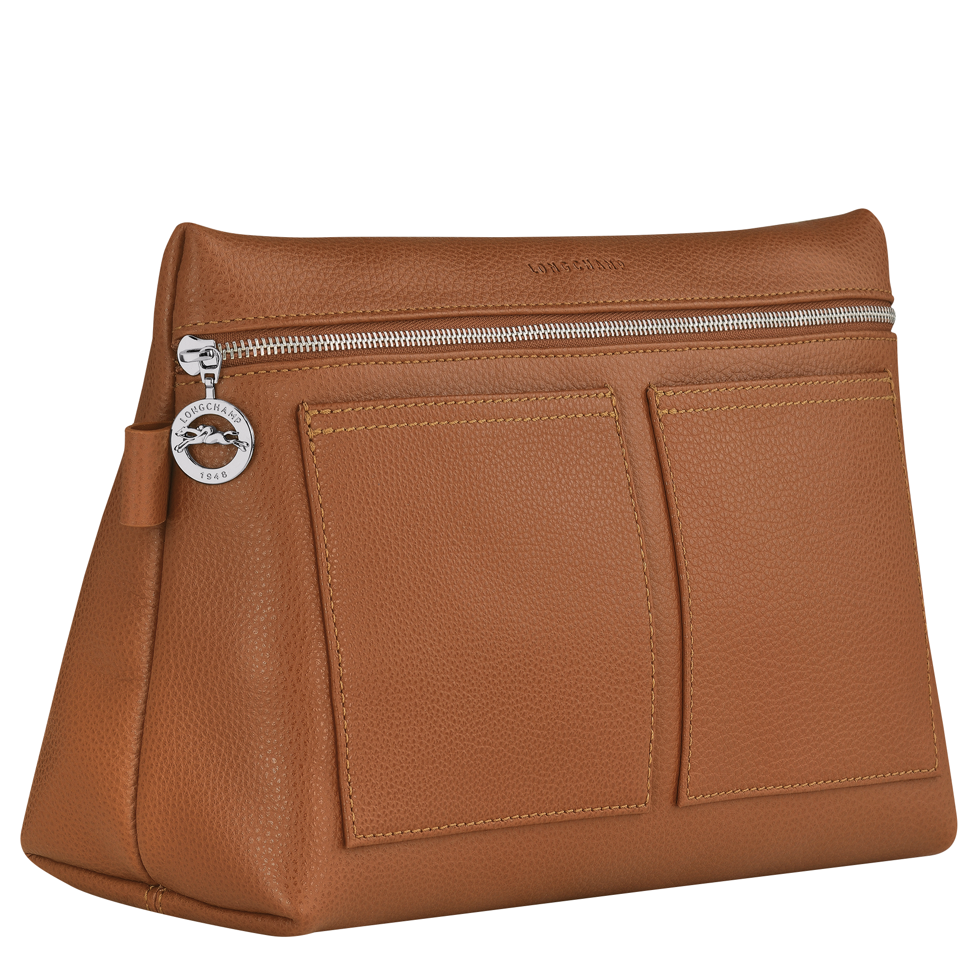 Le Foulonn&eacute; Toiletry case, Caramel