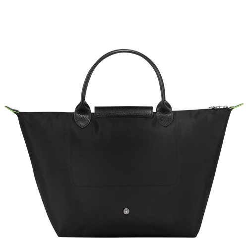 Le Pliage Green M 中号手提包 , 黑色 - 再生帆布 - 查看 4 7