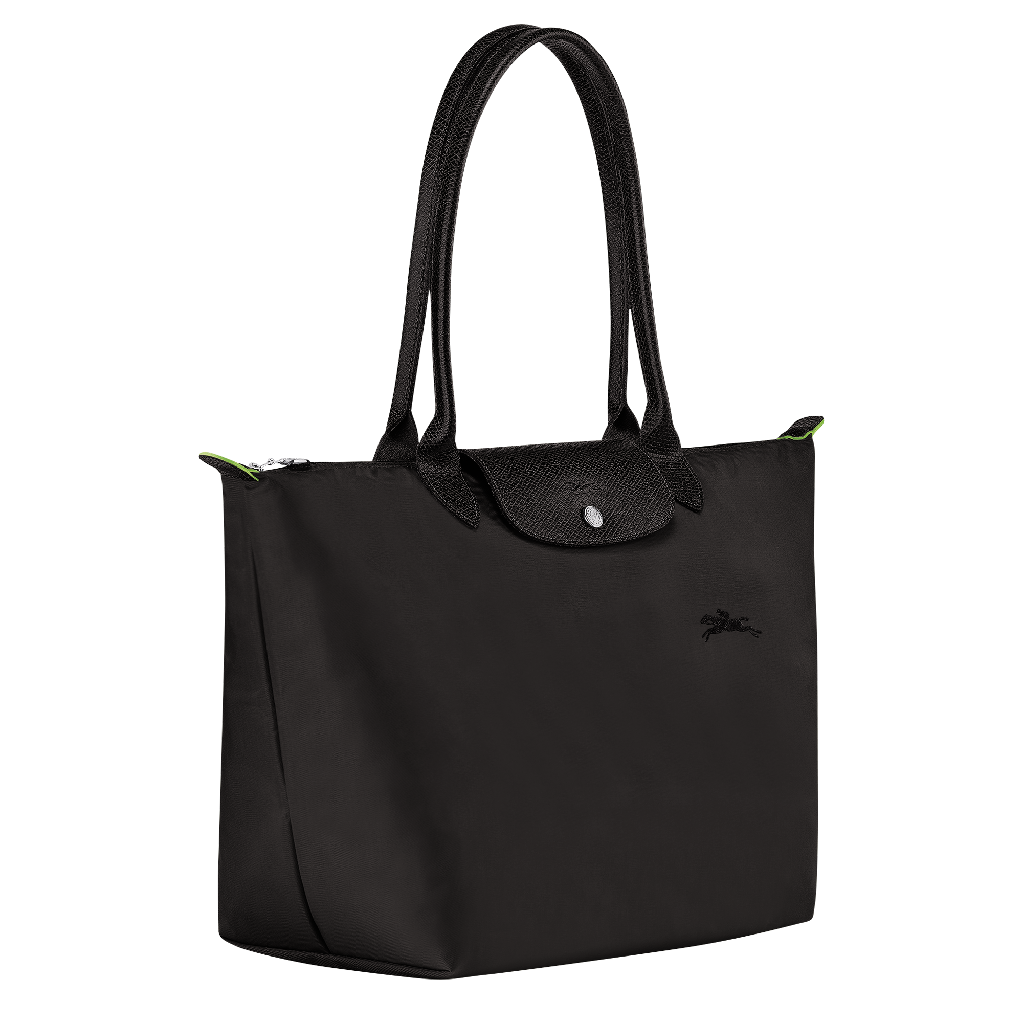 Le Pliage Green Tote bag L, Black