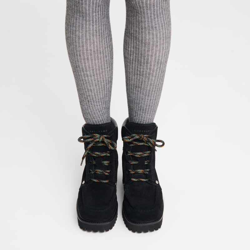 La Baroudeuse 靴履 , 黑色 - 皮革  - 查看 2 4