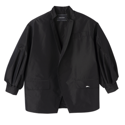 Kimono jacket , Black - Technical taffeta