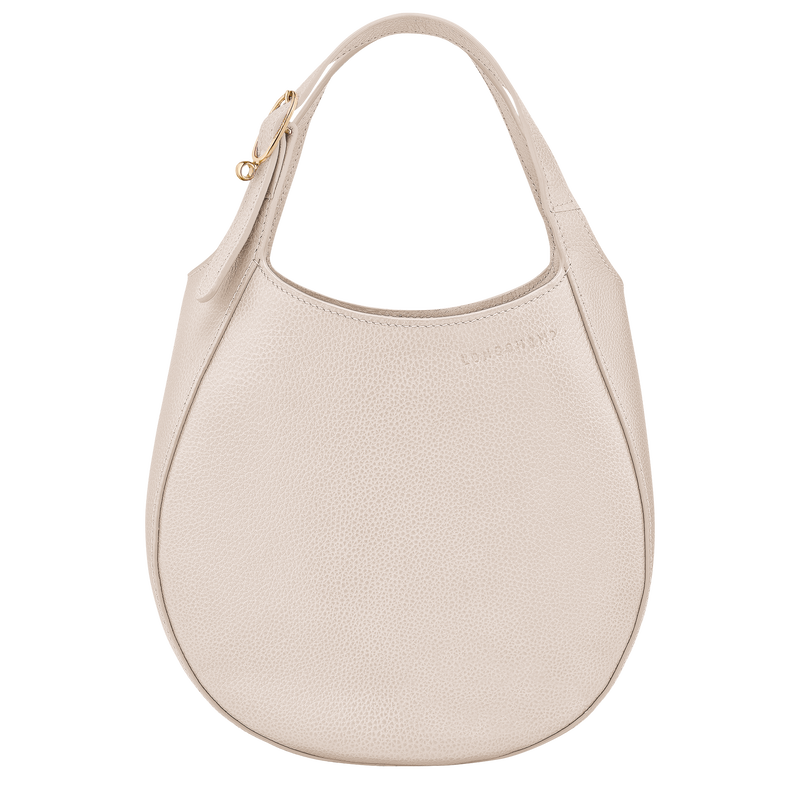 Le Foulonné S 手提包 , 纸张白 - 皮革  - 查看 1 7