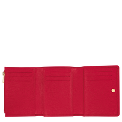 Le Foulonné系列 紧凑型钱包 , 玫瑰色 - 皮革