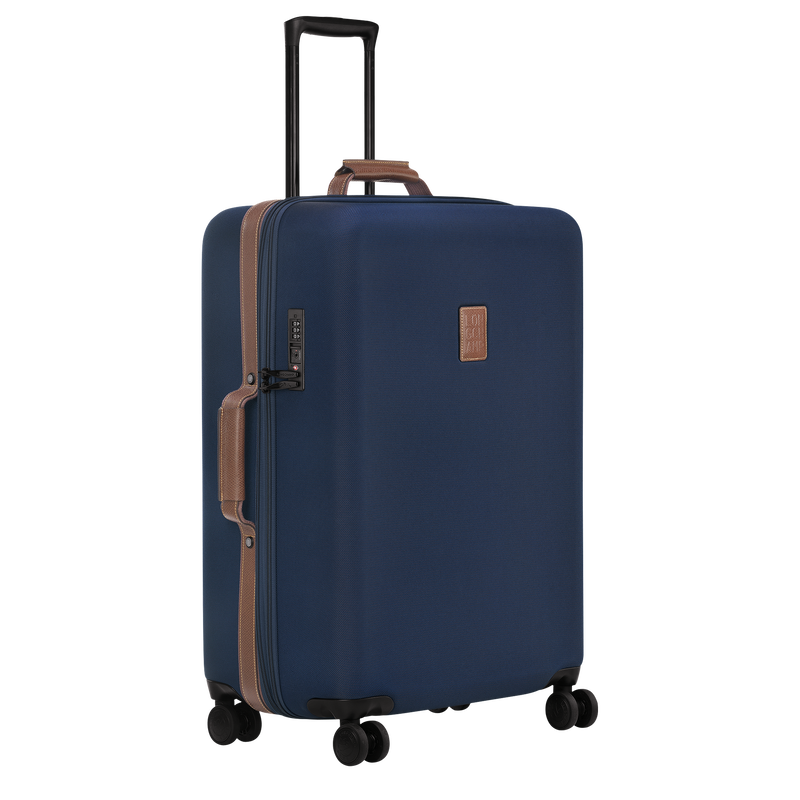 Boxford L Suitcase , Blue - Recycled canvas  - View 3 of  4