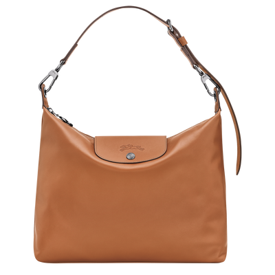 Le Pliage Xtra Hobo 袋 M, 腰果棕
