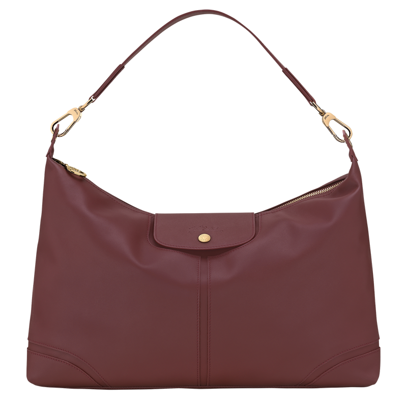 Le Pliage Xtra XL Shoulder bag , Burgundy - Leather  - View 1 of  5