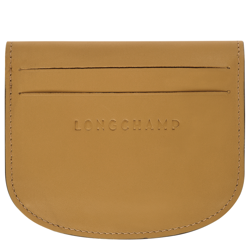 Épure Card holder , Nutmeg - Leather  - View 2 of  3
