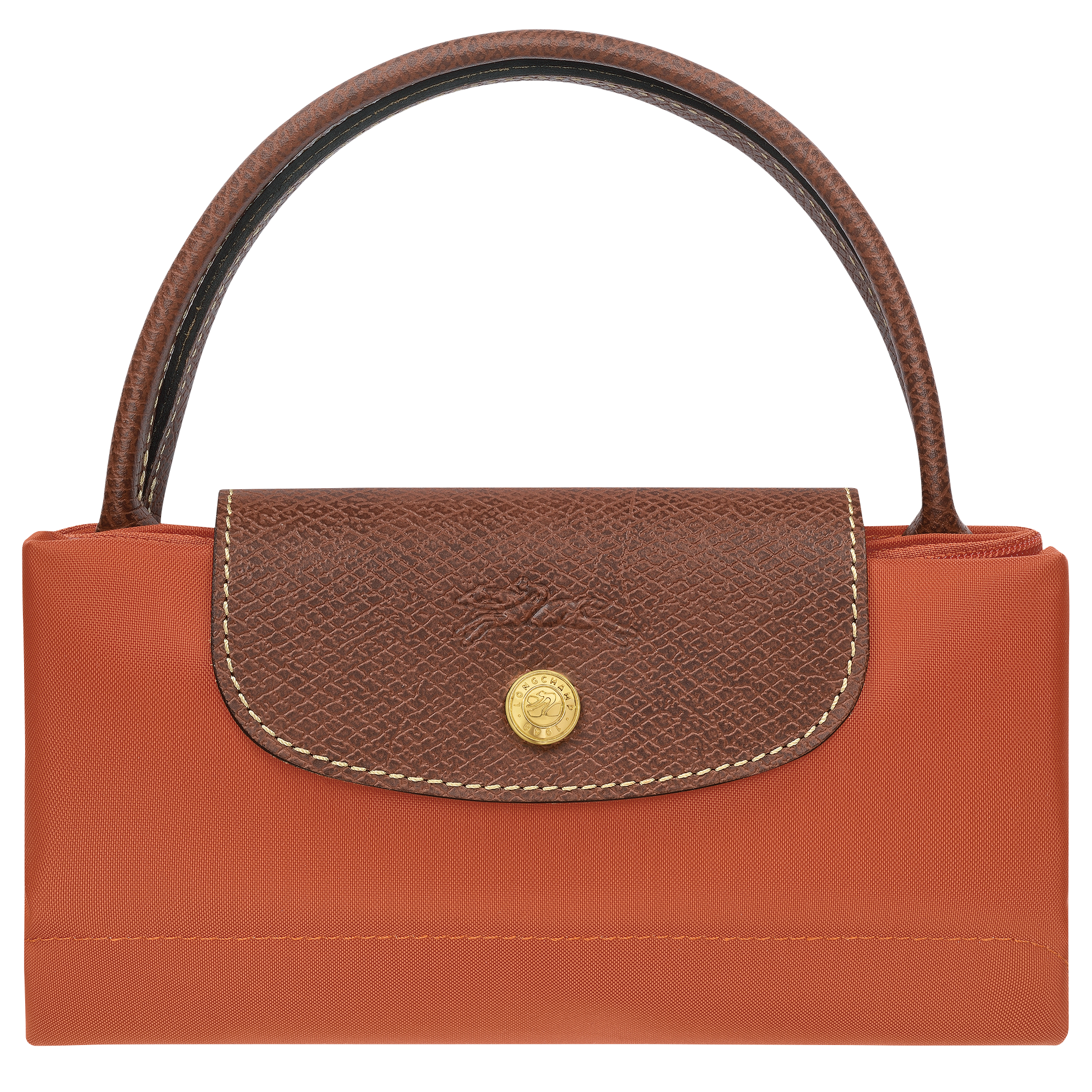 Handbag S, Brick - View 7 of
7 - zoom in Le Pliage Original Handbag S, Brick