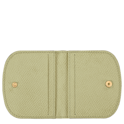 &Eacute;pure Card holder, Almond Green
