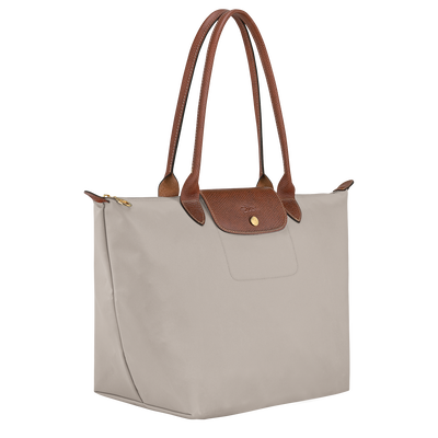 Le Pliage Original L 托特包 , 鹅卵石 - 再生帆布