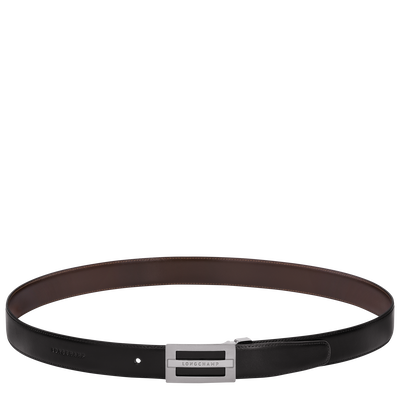 Men's belt, Black/Mocha - View 3 of
5 - zoom in Delta Box Men's belt, Black/Mocha