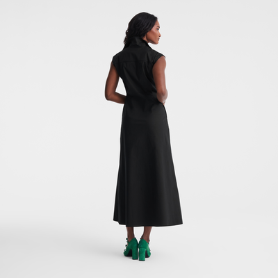 null Long dress, Black